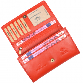 Leder Damenbörse Damen Geldbörse Börse 23- (95A) Damen Portemonnaie Damen Geldbörsen Brieftasche Damen Geldbeutel Damen Portmonee Damen Portmonai Neu